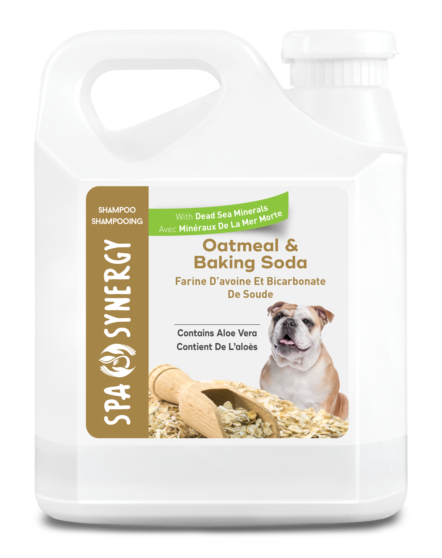 Spa Synergy Mineral Specialty Shampoo with Oatmeal & Baking Soda 4 Liters